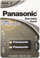 Photos - Battery Panasonic Everyday Power  2xAAA