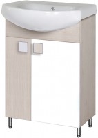 Photos - Washbasin cabinet Moydodyr Domino 55-F 