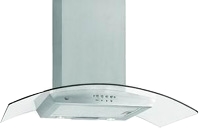 Photos - Cooker Hood Universo CHGL 917 stainless steel