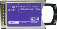 Photos - Wi-Fi 3Com Wireless 11g PC Card 