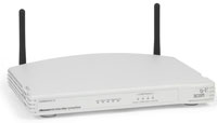 Photos - Wi-Fi 3Com Wireless ADSL 54 Mbps 11g Firewall Router 