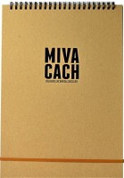 Photos - Notebook MIVACACH Plain Notebook Milk Chocolate A4 