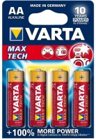 Photos - Battery Varta Max Tech  4xAA