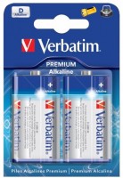 Battery Verbatim Premium 2xD 