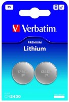 Photos - Battery Verbatim Premium  2xCR2430