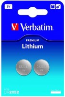 Photos - Battery Verbatim Premium  2xCR2032