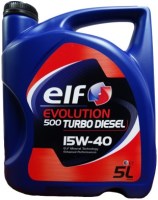 Photos - Engine Oil ELF Evolution 500 Turbo Diesel 15W-40 5 L