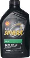 Photos - Gear Oil Shell Spirax S3 AX 80W-90 1 L