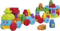 Construction Toy MEGA Bloks 1-2-3 Learning Train DKX60 