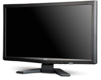 Photos - Monitor Acer X243HQb 24 "  black