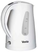 Photos - Electric Kettle Vesta EEK01 2200 W 1.7 L  white