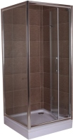Photos - Shower Enclosure Aqua-World Bi-Fold 90x90