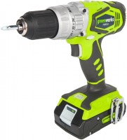 Photos - Drill / Screwdriver Greenworks G24CDK2 32037A 