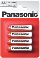 Battery Panasonic Red Zink  4xAA