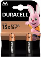 Photos - Battery Duracell  2xAA MN1500