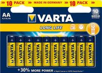 Battery Varta Longlife Extra  10xAA