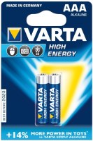 Photos - Battery Varta High Energy  2xAAA