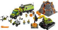 Photos - Construction Toy Lego Volcano Exploration Base 60124 