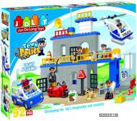 Photos - Construction Toy JDLT Town Police 5136 