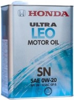 Photos - Engine Oil Honda Ultra LEO 0W-20 SN 4 L