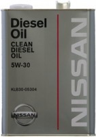 Photos - Engine Oil Nissan Clean Diesel Oil 5W-30 DL-1 4L 4 L