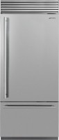 Photos - Fridge Smeg RF396RSIX stainless steel