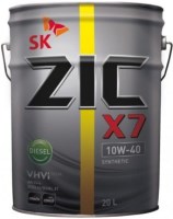 Photos - Engine Oil ZIC X7 10W-40 Diesel 20 L