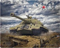 Photos - Mouse Pad Pod myshku Tank IS-3 S 