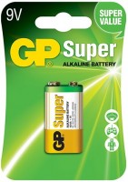 Battery GP Super Alkaline 1xKrona 
