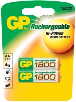 Photos - Battery GP Rechargeable  2xAA 1800 mAh