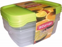 Photos - Food Container Curver The Best 3x1.2L 