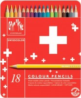 Photos - Pencil Caran dAche Set of 18 Swisscolor 