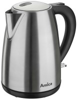 Photos - Electric Kettle Amica KO 3041 2200 W 1.7 L  stainless steel