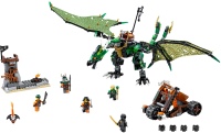 Construction Toy Lego The Green NRG Dragon 70593 
