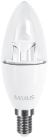 Photos - Light Bulb Maxus 1-LED-532 C37 CL-C 6W 4100K E14 