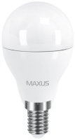 Photos - Light Bulb Maxus 1-LED-543 G45 F 6W 3000K E14 