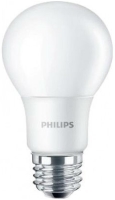 Photos - Light Bulb Philips LEDBulb A60 6W 3000K E27 