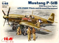 Model Building Kit ICM Mustang P-51B (1:48) 