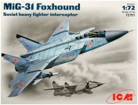 Model Building Kit ICM MiG-31 Foxhound (1:72) 