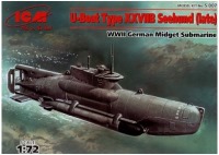 Model Building Kit ICM U-Boat Type XXVII Seehund (late) (1:72) 