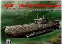 Model Building Kit ICM U-Boat Type XXVII Seehund (early) (1:72) 