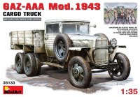 Model Building Kit MiniArt GAZ-AAA Mod. 1943 Cargo Truck (1:35) 
