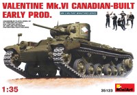 Model Building Kit MiniArt Valentine Mk.VI Canadian-Built Early Prod. (1:35) 