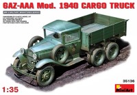 Model Building Kit MiniArt GAZ-AAA Mod. 1940 Cargo Truck (1:35) 