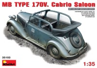Model Building Kit MiniArt MB TYPE 170V Cabrio Saloon (1:35) 