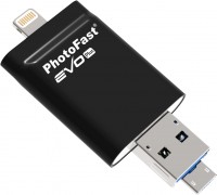 Photos - USB Flash Drive PhotoFast i-FlashDrive EVO Plus 64 GB