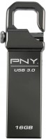 Photos - USB Flash Drive PNY Hook 3.0 128 GB