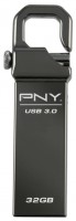 Photos - USB Flash Drive PNY Hook 3.0 32 GB