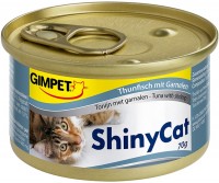 Photos - Cat Food Gimpet Adult Shiny Cat Tuna/Shrimps 70 g 