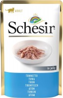 Photos - Cat Food Schesir Adult Pouch Tuna 100 g 